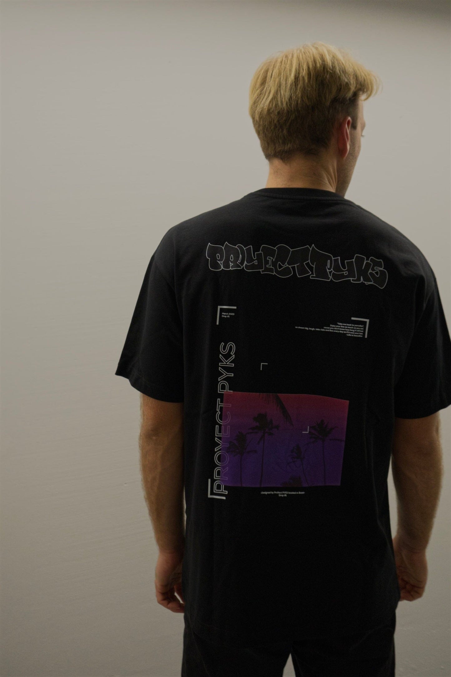 BACKPRINT OVERSIZE T-SHIRT T-Shirt PROYECT PYKS by Klinger, proyect pyks, PROYECT PYKS