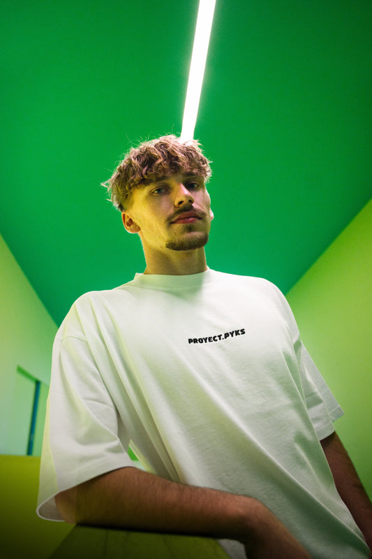 BASICS 2.0 WHITE T-Shirt PROYECT PYKS by Klinger 
